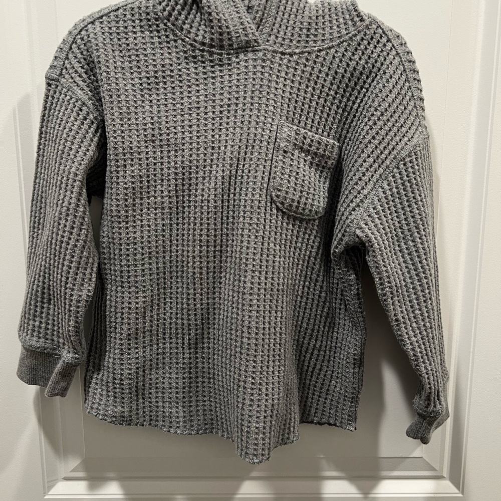 Cat & Jack Gray Hooded Pullover